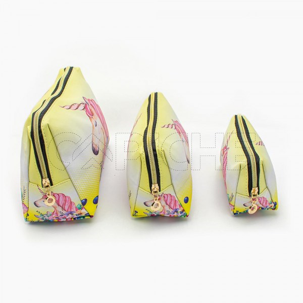 Conjunto Necessaire  Yellowunicorn