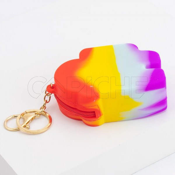 Porta Moedas Chaveiro Pop It