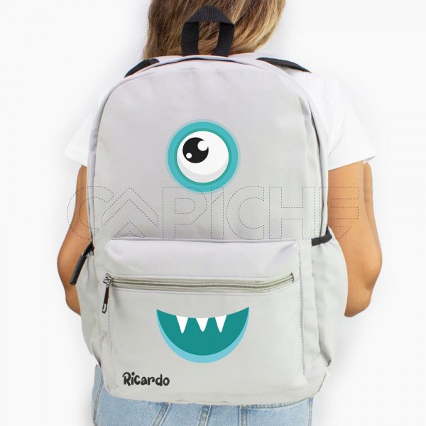 Mochila Escolar Monster