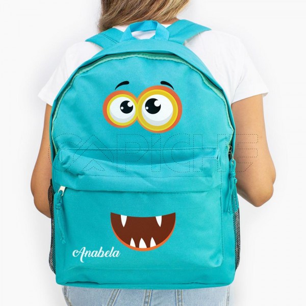 Mochila Escolar Monster