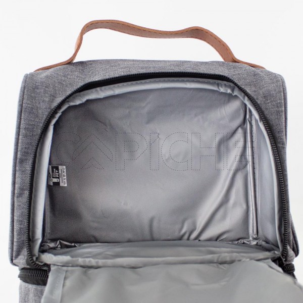 Lancheira de Mão Gris
