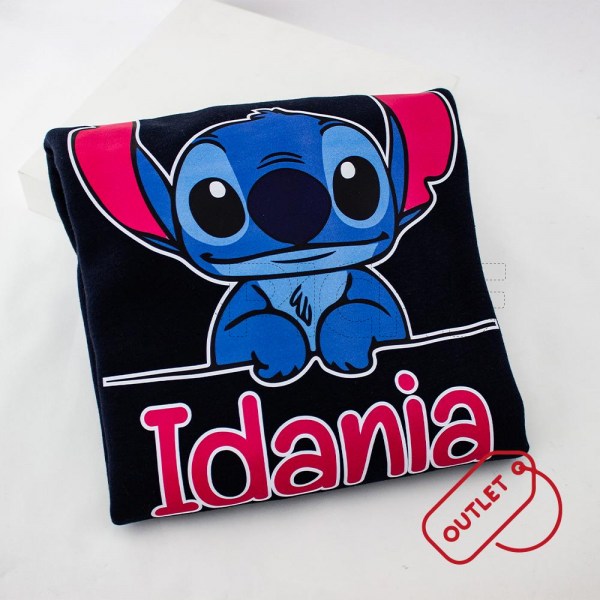 Estampa Impressa Sweater Azul Escuro M Idania