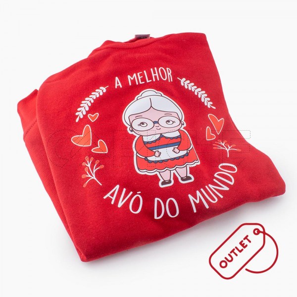 Estampa Impressa Sweater Vermelha S
