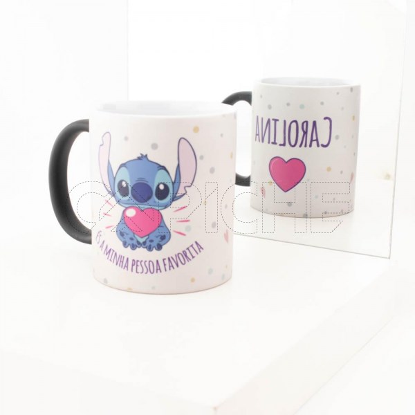 Estampa Sublimada Caneca Mágica Carolina