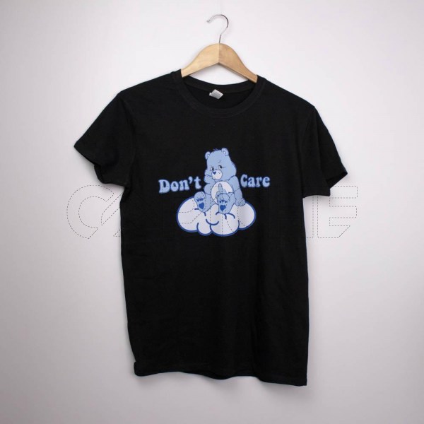 Estampa Impressa T-shirt Unissex S Preta