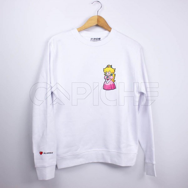 Estampa Impressa Sweater Branca S Player 2