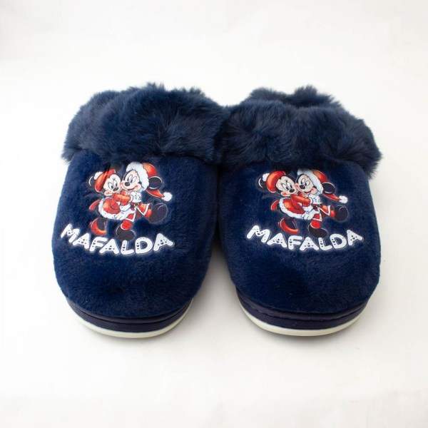 Estampa Impressa Chinelo Flopi Azul 40-41 Mafalda