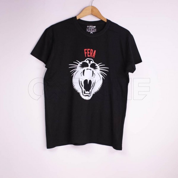 Estampa Impressa Tshirt Fera