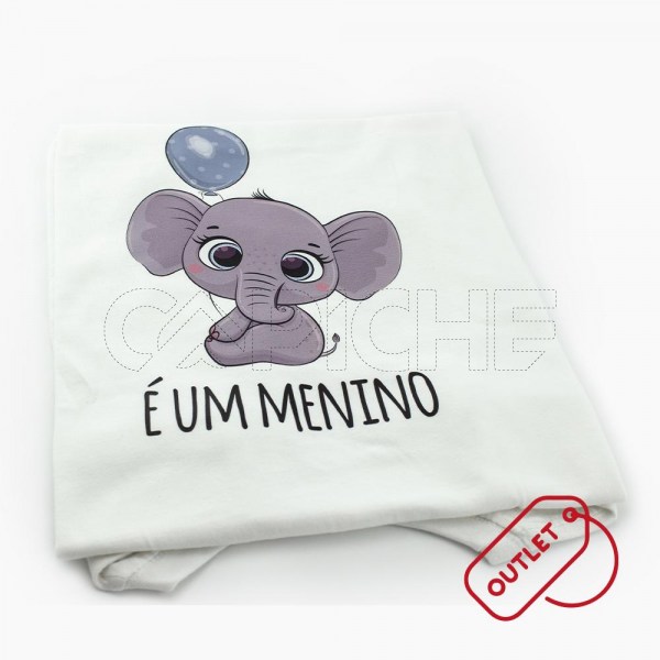 Estampa Impressa T-shirt cintada BrancoM