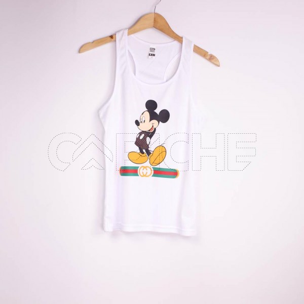 Estampa Impressa Top Fitness M Branco