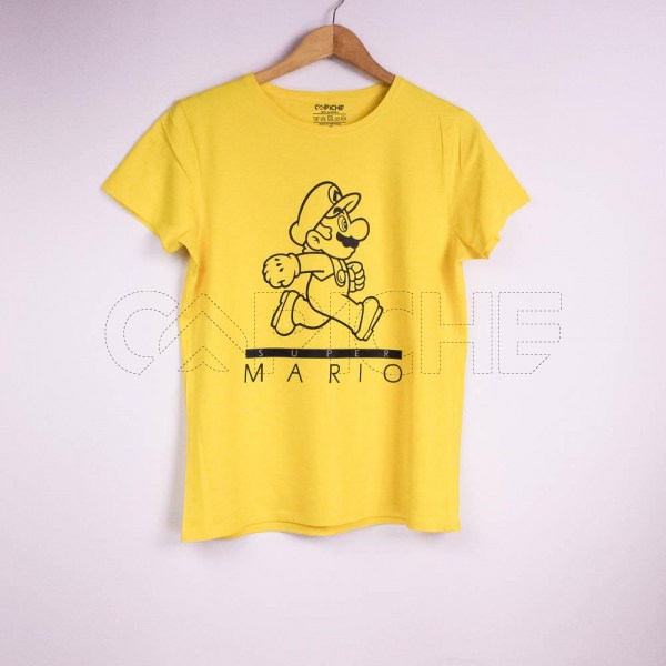 Estampa Impressa T-shirt cintadaT-shirt Cintada Feminina | XL | Amarela