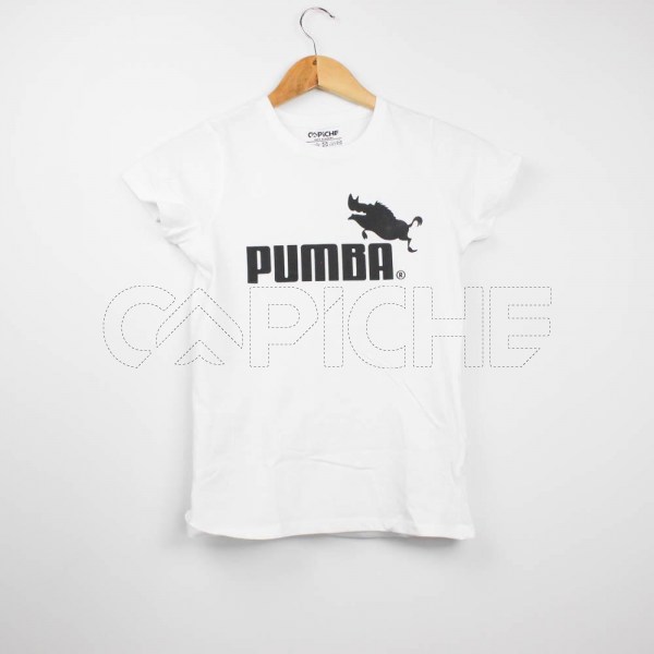Estampa Impressa T-shirt Cintada Branca S