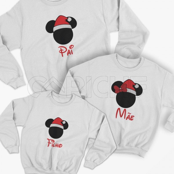 Sweater sem Capuz Minie Micky Personalizável