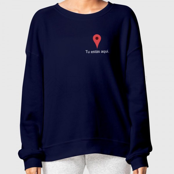 Sweater Tu estás aqui