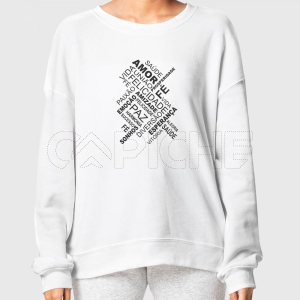 Sweater Amor Paz Esperança