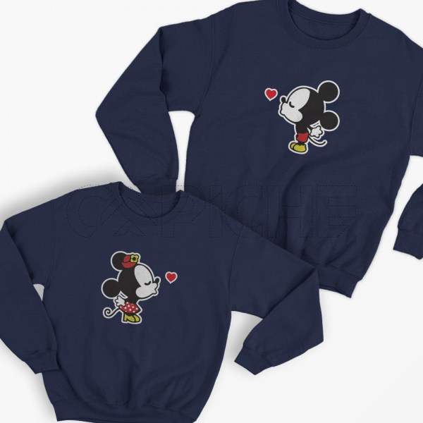 Sweater Casal Minie & Mickey