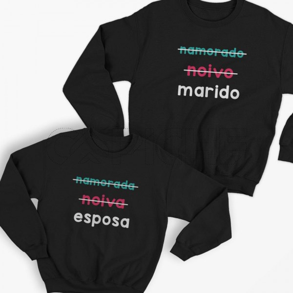 Sweater Casal Esposa & Marido