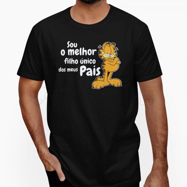 Tshirt Homem Garfield
