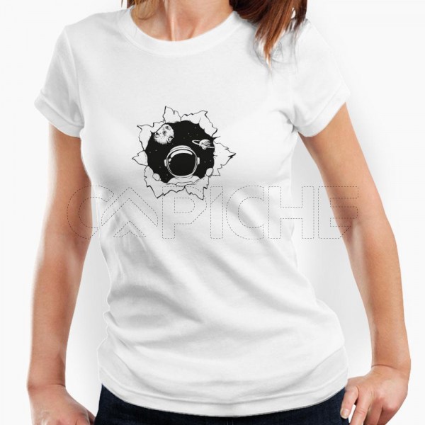 Tshirt Senhora Astronaut