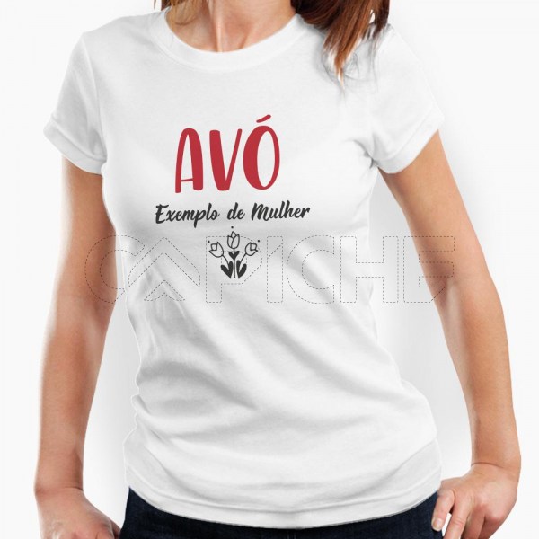 Tshirt  Exemplo de Mulher