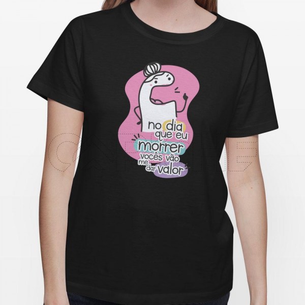 Tshirt Vão me dar valor Flork