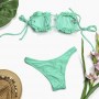 Conjunto bikini Cortina verde