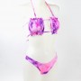 Conjunto bikini Tie Dye Cortina Lilás
