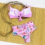 Bikini Alto Solitude Rosa