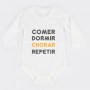 Body para Bebé Chorar e Repetir