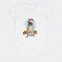 Body para Bebé Pug Natalício Personalizável