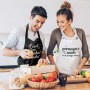 Avental Casal que Cozinha Unido