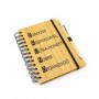 Caderno Bambu Nome