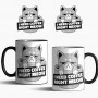 Caneca Mágica Coffee Right Meow