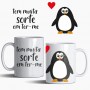 Caneca Pingu Sorte