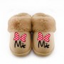 Chinelo Personalizado Pelucia Minnie 