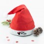 Gorro Pai Natal Personalizável Mickey Minnie