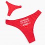 Cueca Tanga Mulher Propriedade Exclusiva
