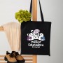 Saco Tote Bag Melhor educadora do mundo