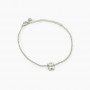 Conjunto em aço Ursinho Prata