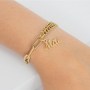 Pulseira em aço Mãe