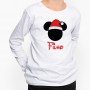 Sweater sem Capuz Criança Minie Mikey Personalizado