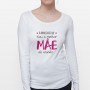 Tshirt Unisex Manga Comprida Melhor  do Mundo