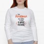 Tshirt Senhora Manga Comprida  Super Poder