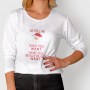 Tshirt Manga Comprida Tell me what you want
