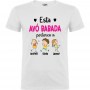 Tshirt Senhora Avó Babada