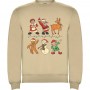Sweater sem Capuz Festa Natal