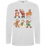 Sweater sem Capuz Festa Natal