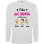 Tshirt Senhora Avó Babada