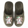 Chinelo Personalizado Pelucia boneco Neve