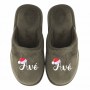 Chinelo Personalizado pelucia Gorro